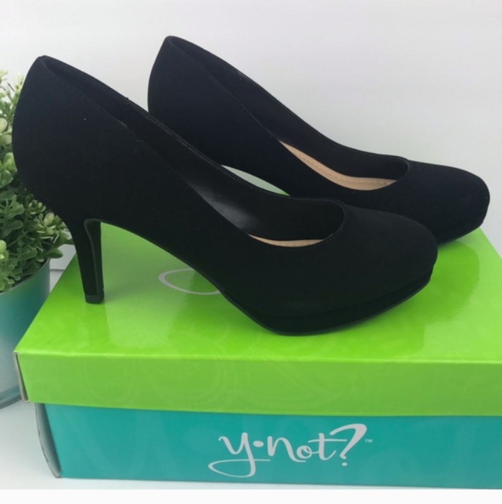 Y Not Black Heels